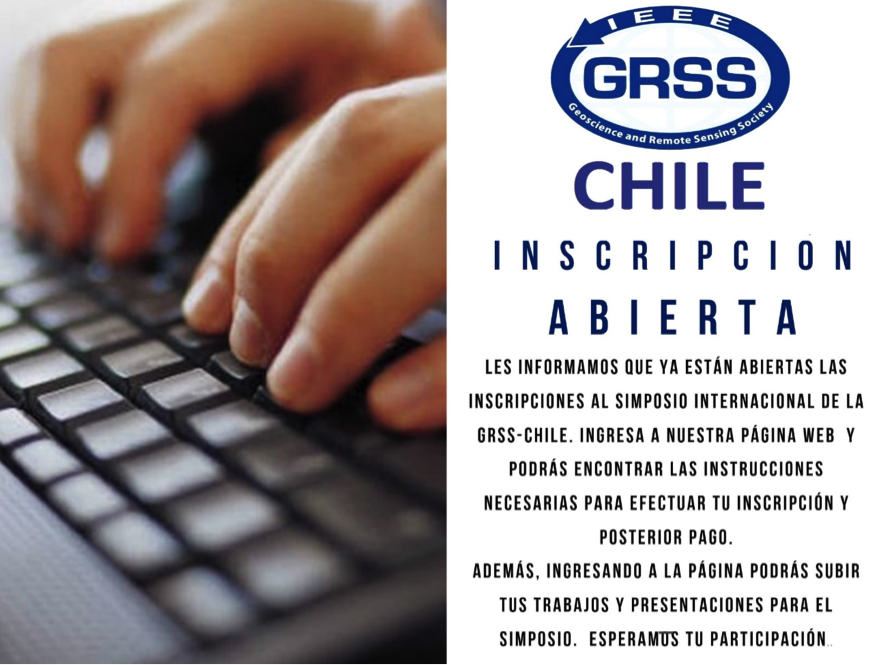 Inscripciones Simposio GRSS-CHILE